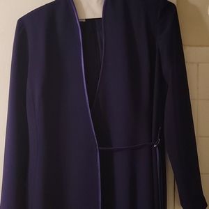 Purple Wrapped Dress